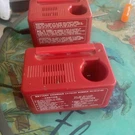Milwaukee Battery Chargers 48-59-0180 2.4 Volt W/ Bit Storage. Fixed Price $22.00.