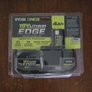 Ryobi PBP1104 One+ 18V 4.0 Ah Lithium-ion High Performance Edge Battery. Fixed Price $79.99.