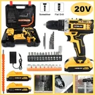 20V Cordless Drill Screwdriver For Home Powerdriver Electric With Battery. Fixed Price $29.89.
