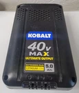 Genuine Kobalt 40V Max 5.0AH Li-ion Battery 540C-06 Or 540-06. Fixed Price $69.99.