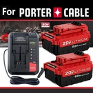 8.0AH Volt Lithium Battery /charger For Porter Cable Max PCC680L PCC685L. Fixed Price $25.00.
