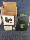 Greenworks 80V Lithium 2.0AH Rechargeable Li-ion Battery Model: BAB740. Fixed Price $70.00.