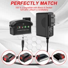 20V Charger For Black & Decker LBXR20 Max Lithium Battery LCS1620B. Fixed Price $13.99.