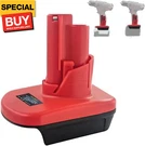 For Milwaukee M18 To M12 Battery Adapter, 18V 12V Converter,. Fixed Price $40.44.