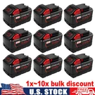 8.0AH 12.0AH Battery For Milwaukee M18 18V Lithium 48-11-1880 48-11-1860 Lot. Fixed Price $44.99.