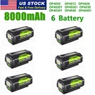 Pack OP4060 40V 8.0AH Lithium Battery Replacement For Ryobi OP40501. Fixed Price $251.75.