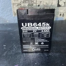 UB645K Universal Battery Non-spillable Sealed Lead-acid 6V 4.5AH For Ups. Fixed Price $21.00.