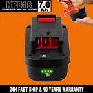7.0AH Li-ion Battery For Black And Decker HPB18-OPE 18VOLT Power Tools. Fixed Price $25.98.
