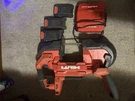 Hilti SB-6S-22 Deep Cut Portable Bandsaw Cordless 3 Batteries Charger!. Fixed Price $450.00.