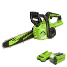 Greenworks 40V 12" Cordless Compact Chainsaw (great (2.0AH) Gen 2,. Fixed Price $269.89.