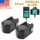 For Milwaukee 48-11-2200 48-11-2230 48-11-2232 18V 4.0AH Ni-mh Battery/charger. Fixed Price $76.86.