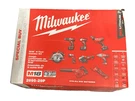 Milwaukee M18 Combo Kit 1/2" Cordless Power Tools Set, Red/black 2695-29P. Fixed Price $899.99.
