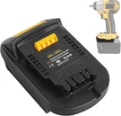 Zlwawaol MIL18DL Battery Adapter Converter,compatible With Milwaukee Black. Fixed Price $19.99.