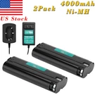 4000MAH 7.2V Ni-mh Battery/charger For Makita 191679-9 192532-2 7002 632002-4. Fixed Price $53.95.