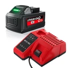 Upgraded 8.0AH 18V Replacement For Milwaukee M18 Battery And Charger Compatib.... Fixed Price $70.89.