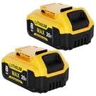 2PACK For Dewalt 20V Max 8.0AH DCB206-2 DCB205-2 Lithium Ion Battery Replacement. Fixed Price $35.93.