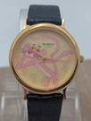 Pink Panther Unisex Vintage 1990 Watch Black Band New Battery Works. Fixed Price $24.99.