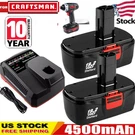 2PACK For Craftsman 19.2 Volt 11375 Battery C3 Diehard 130279005 11376 / Charger. Fixed Price $29.00.