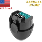 3500MAH 4.8V Ni-mh Battery For Metabo 6.27270 6.27271 Powergrip Ii Powermaxx. Fixed Price $19.89.
