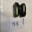 (2)GREENWORKS 24V 2.0AH Lithium-ion Power Tool BATTERY.A11 0022. Fixed Price $36.95.
