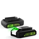 Energup 2PACK 24VOLT Replacement Greenworks Battery 3.5A, 29842 29852 29322. Fixed Price $44.46.