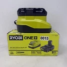 Ryobi PSK005 One+ 18V 2.0AH Lithium Battery Starter Kit. Fixed Price $29.00.
