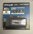 Hercules 20V Volt Ah Amp Hour Extended-performance Lithium-ion Battery 59642. Fixed Price $57.99.
