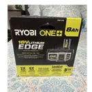Ryobi One+ 18V Black Lithium-ion Edge 8AH Battery Pack PBP1108. Fixed Price $120.00.