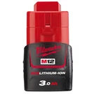 Genuine Milwaukee 12V 2.0AH Red Lithium-ion Battery M12B2. Fixed Price $63.95.