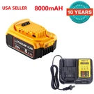 Volt Max Xr 8.0AH For Dewalt Lithium-ion Battery Set DCB206 DCB208 DCB200-2. Fixed Price $53.00.