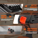 LBX2020 2PACKS 20V 6.0AH Replacement Battery For Black And Decker Lithium. Fixed Price $39.96.
