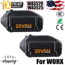2PACK 4.0 Ah For Worx 20V Max Powershare Battery WA3575 WA3520 WA3675 WA3674. Fixed Price $29.98.