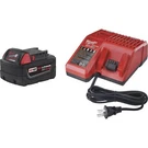 Milwaukee M18 Redlithium XC5.0 18V Starter Kit (48-59-1850). Fixed Price $89.00.