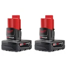 48-11-2412MILWAUKEE Tool M12 Redlithium Xc Battery Two Pack. Fixed Price $172.86.