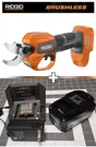 Ridgid 18V Brushless Cordless Battery Pruner + 4AH & Charger. Fixed Price $219.00.