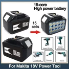 18V 18.0AH For Makita Original With Led Lithium Ion Replacement Lxt BL1860B. Fixed Price $141.43.