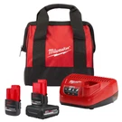 Milwaukee Tool M12 Redlithium High Output XC5.0/CP2.5 Starter Kit. Fixed Price $249.00.