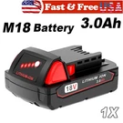 For Milwaukee M18 High Output 3.0AH Battery 48-11-1835 48-11-1828 New. Fixed Price $13.92.
