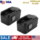2X 18V 4.0AH Ni-mh For Milwaukee 48-11-2200 48-11-2230 48-11-2232 S18PX Battery. Fixed Price $80.90.