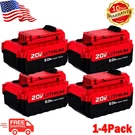 4PACK 8.0AH Li-ion Battery For Porter Cable 20V Max PCC685L PCC680L PCC682L New. Fixed Price $22.79.