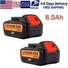 Pack 20V 8.5AH Lithium Battery For Dewalt DCB200 DCB180 DCB181 DCB182 DCB204. Fixed Price $36.39.