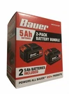 New Bauer 1907C-B-2P 20V 5 Ah Lithium-ion Battery Pack Item #71270 *dented Box. Fixed Price $72.99.
