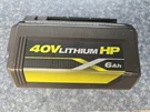Ryobi OP40603 40V Lithium-ion 6.0 Ah High Capacity Battery. Fixed Price $59.99.