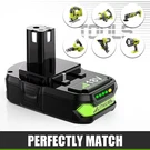 For Ryobi Lithium Battery One Plus P108 P102 P103 P107 Power Tool 3.5AH. Fixed Price $19.99.