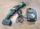 Hitachi Reciprocating Saw Variable Speed Corded 10-AMP Cr 10DL. Fixed Price $75.00.