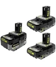Ryobi 18V Lithium-ion 4.0 Ah High Performance Battery With (2) 2.0. Fixed Price $119.00.