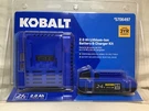 Genuine Kobalt 24V Max 2.0AH Lithium-ion Battery & Charger Kit #kbc 1224-03. Fixed Price $41.21.