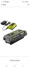 Ryobi + OP4020A 40V Lithium-ion 2.0 Ah Battery & OP403A Charger Combo New. Fixed Price $115.99.