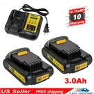 Pack 20V For Dewalt Max Xr Lithium Ion DCB201 DCB203 DCB207 Battery / Charger. Fixed Price $51.95.