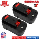 2-PACK For Black And Decker Volt 4.8 Ah Battery HPB18-OPE 244760-00. Fixed Price $29.98.